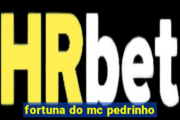 fortuna do mc pedrinho